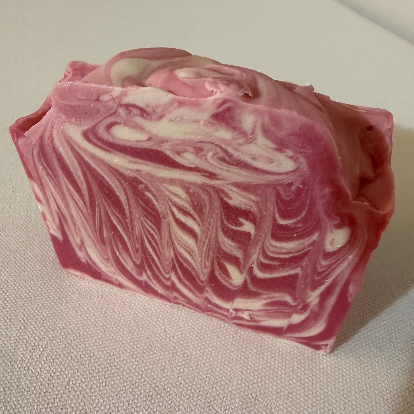 Raspberry Vanilla Swirl – Goat Milk Soap